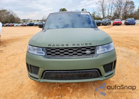 2019 Land Rover Range Rover Sport Hse из США, поврежденный, VIN SALWR2RU0KA875358